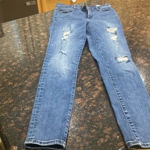 Abercrombie & Fitch High Rise Super Skinny Jeans